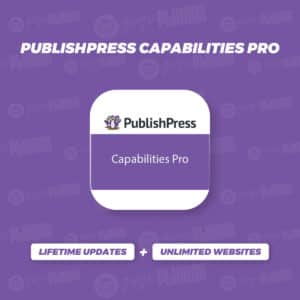 PublishPress Capabilities Pro