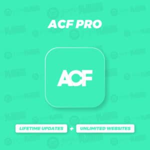 Advanced Custom Fields (ACF) PRO