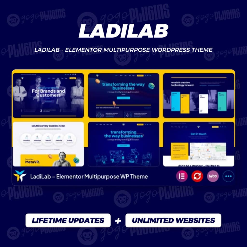 LadiLab - Elementor Multipurpose WordPress Theme - Download latest ...