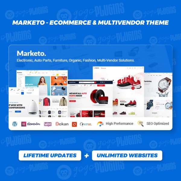 Marketo - eCommerce & Multivendor Theme